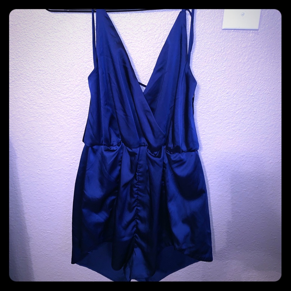 Royal Blue Romper
